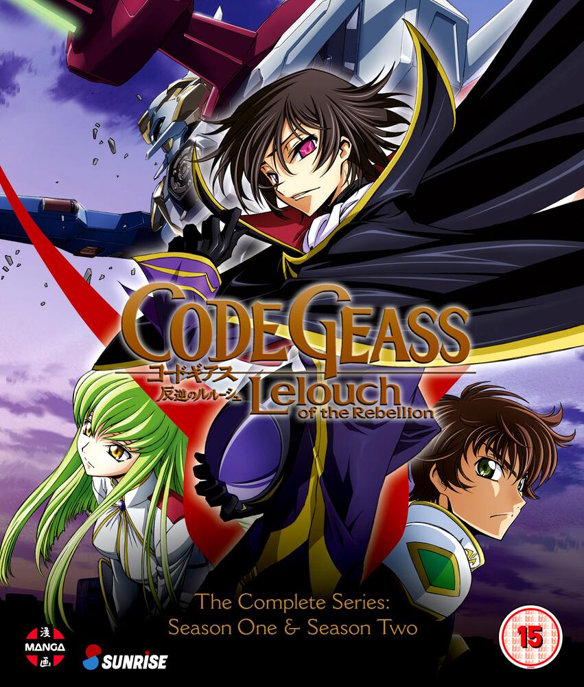 Code Geass - Lelouch of the Rebellion Complete Series Collection - Episodes 1-50 Blu-Ray