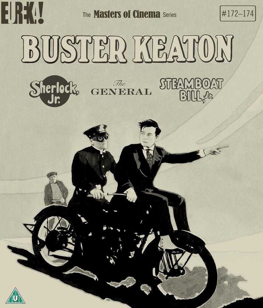 Buster Keaton - Sherlock Jr / The General / Steamboat Bill Jr Blu-Ray