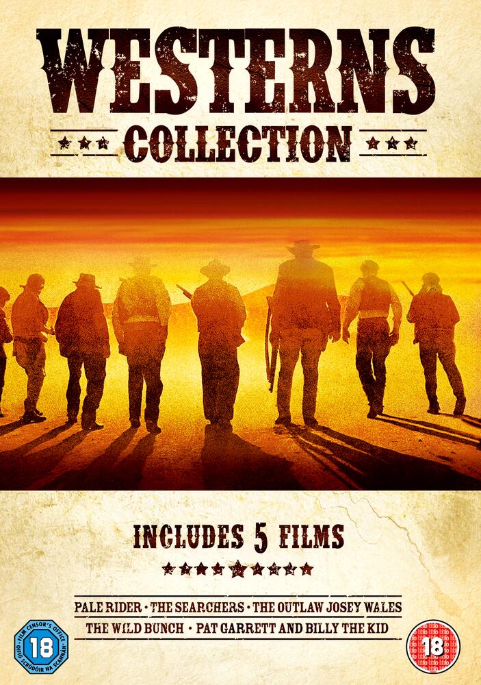 Pale Rider / The Searchers / Outlaw Josey Wales / The Wild Bunch / Pat Garrett And Billy The Kid DVD