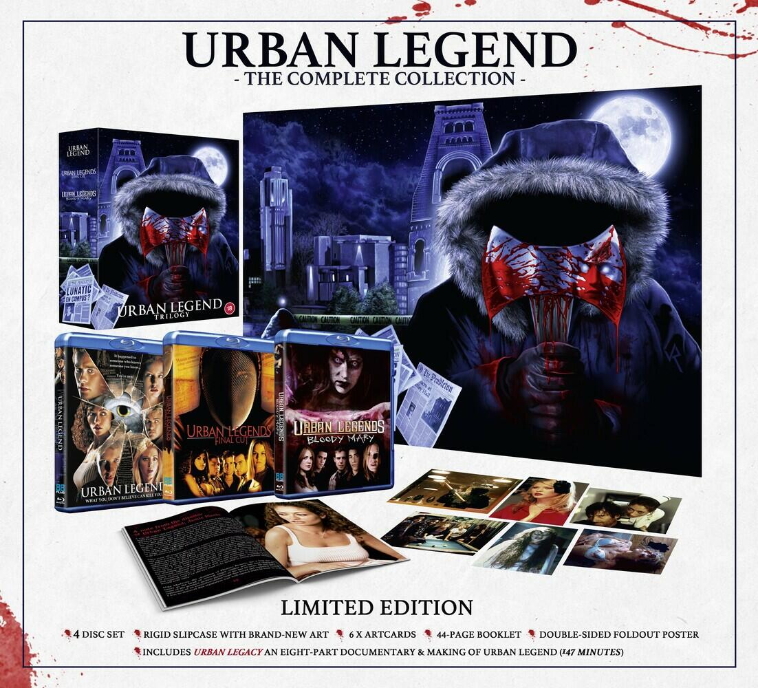 Urban Legend Trilogy Deluxe Limited Edition (With Slipcase + Booklet) Blu-Ray