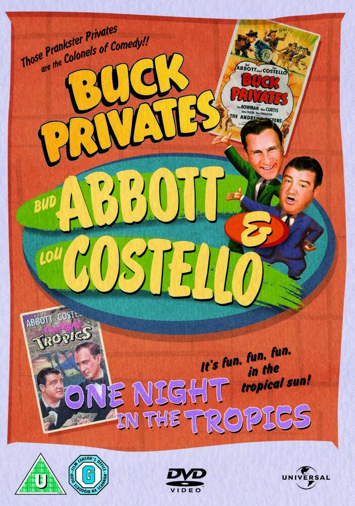 Abbott &amp; Costello - Buck Privates / One Night In The Tropics DVD