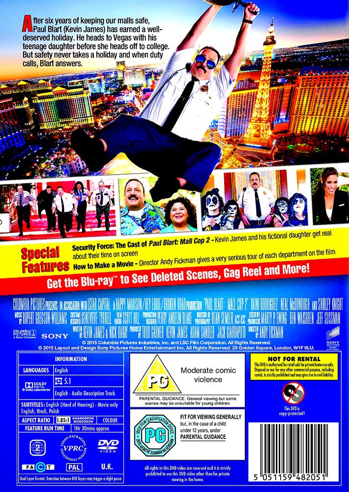 Paul Blart - Mall Cop 2 DVD