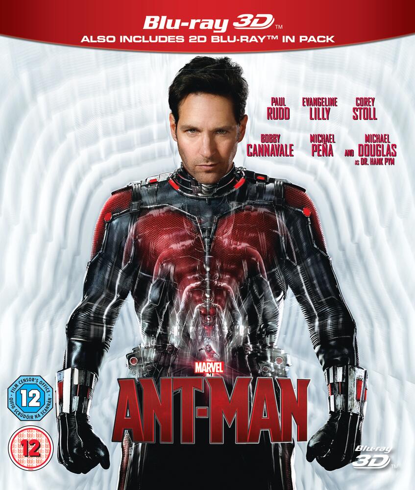 Ant Man 3D+2D Blu-Ray