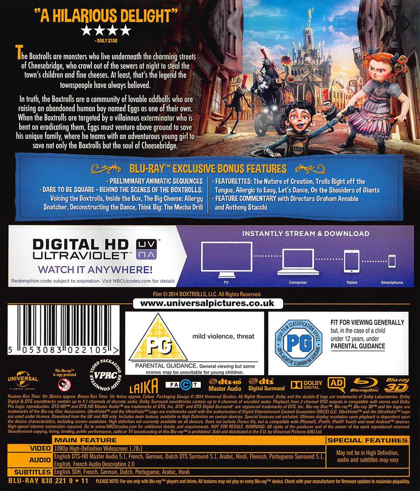 The BoxTrolls - 3D