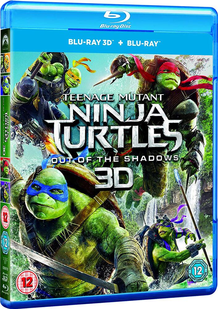 TMNT - Teenage Mutant Ninja Turtles - Out Of The Shadows Blu-Ray