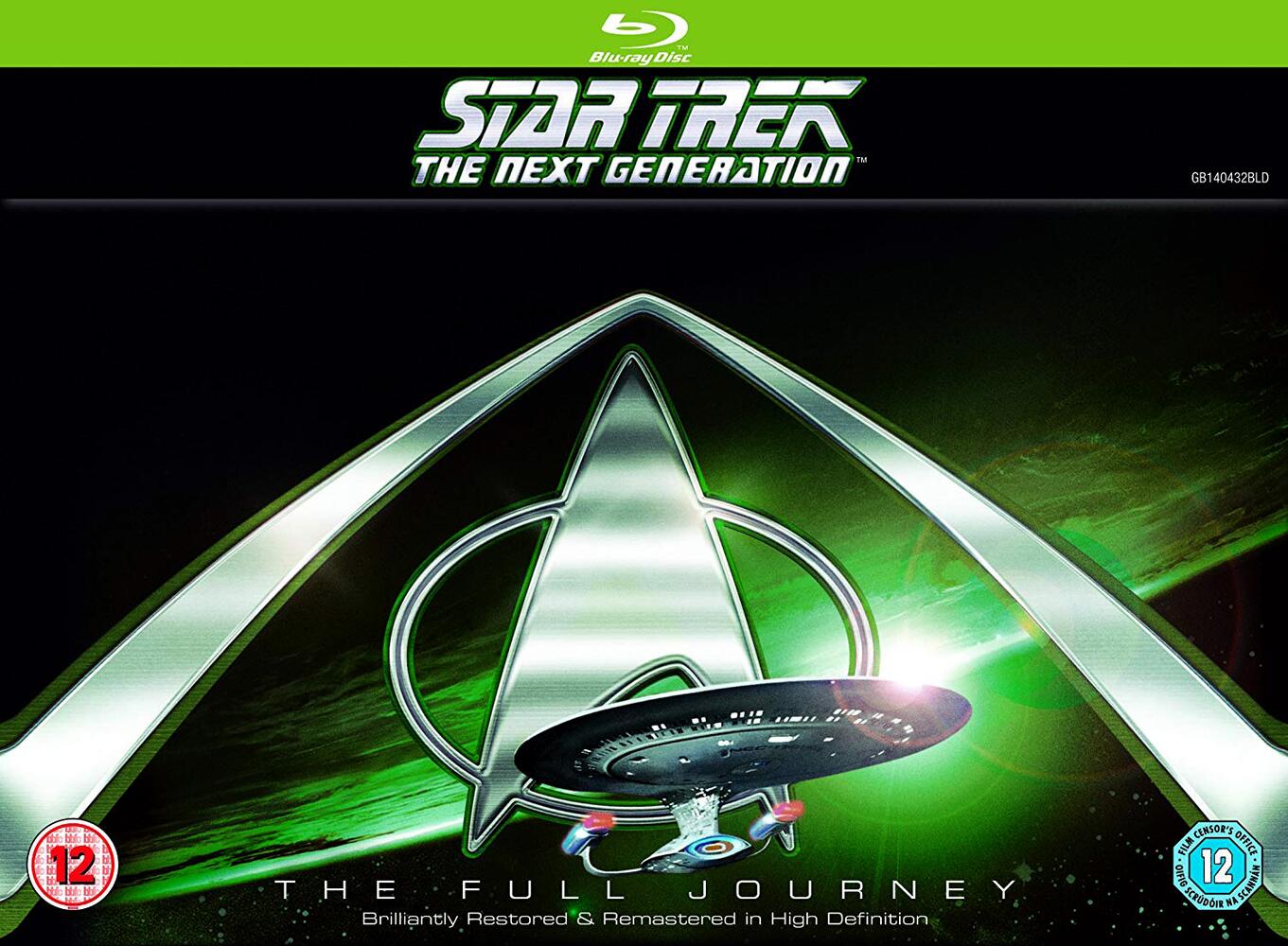 Star Trek - The Next Generation Seasons 1 to 7 Complete Collection Blu-Ray