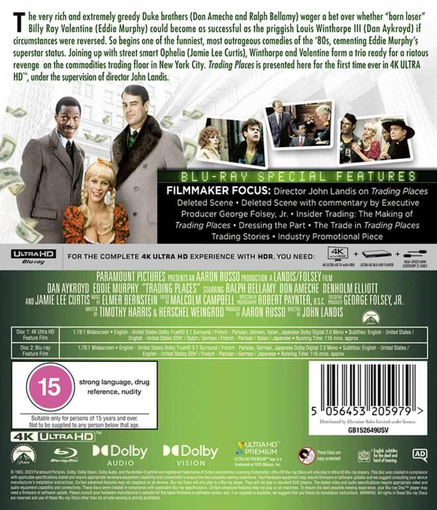 Trading Places 4K Ultra HD + Bu-Ray