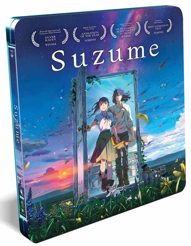 Suzume Limited Edition Steelbook Blu-Ray + DVD