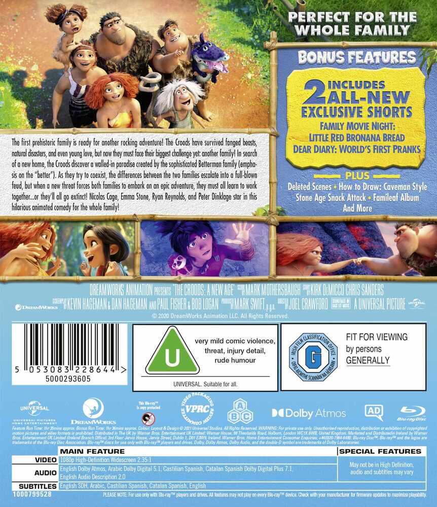 The Croods 2 - A New Age Blu-Ray