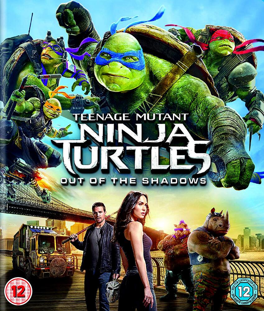 TMNT - Teenage Mutant Ninja Turtles - Out Of The Shadows Blu-Ray