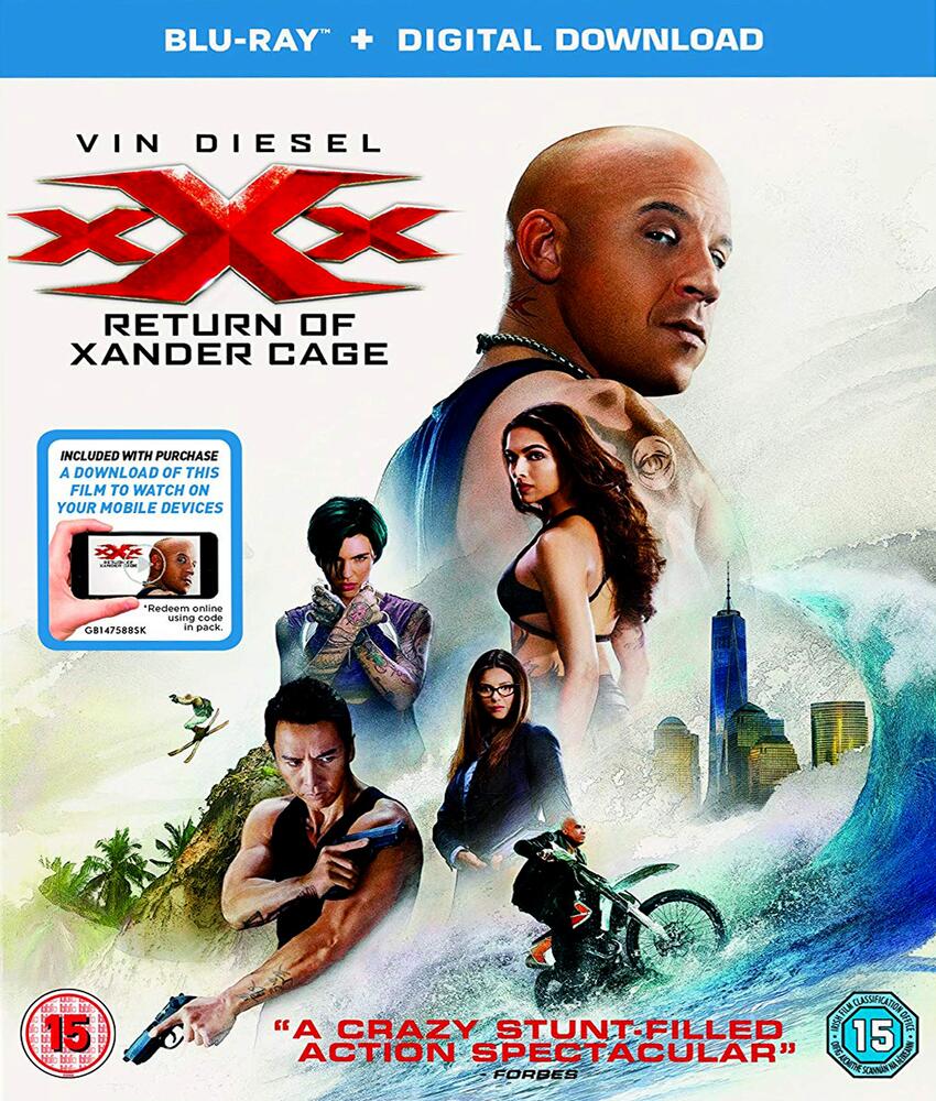 xXx - The Return Of Xander Cage Blu-Ray