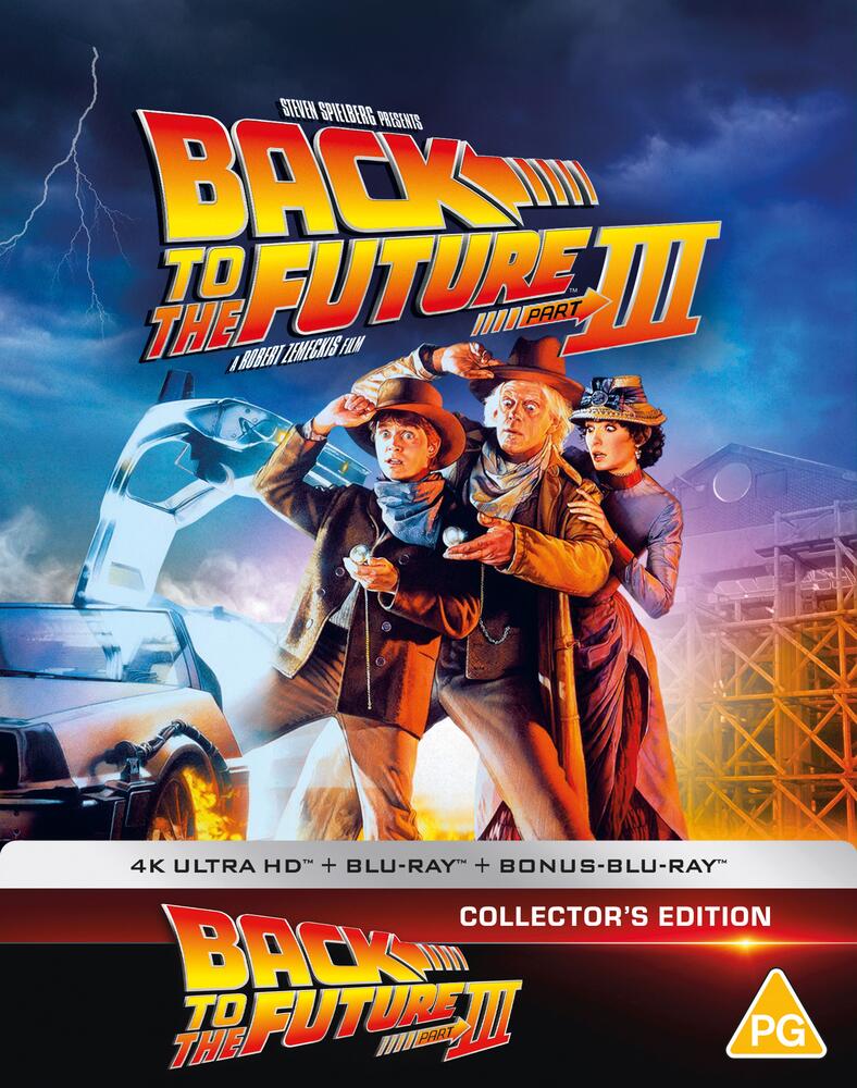 Back to the Future - Part 3 Limited Edition Steelbook 4K Ultra HD + Blu-Ray