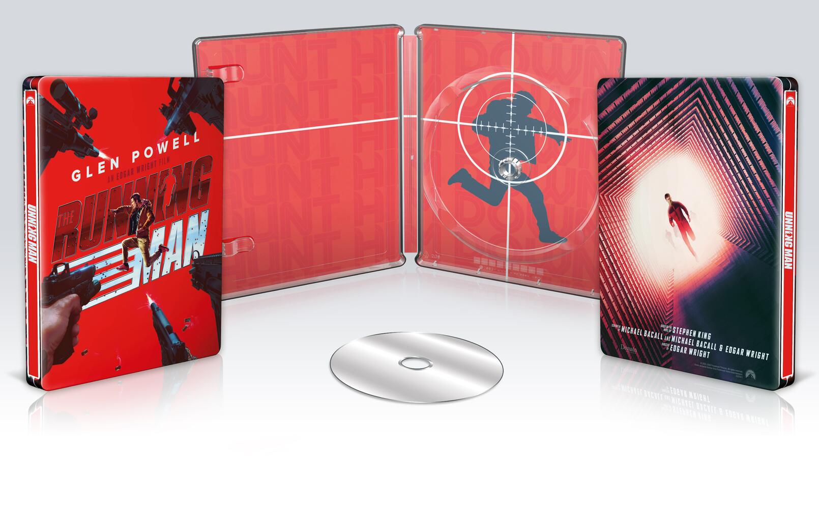 The Running Man (2025) Limited Edition Steelbook 4K Ultra HD