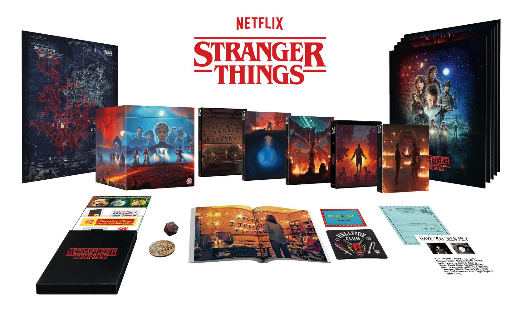 Stranger Things Seasons 1 to 5 Complete Collection Deluxe Limited