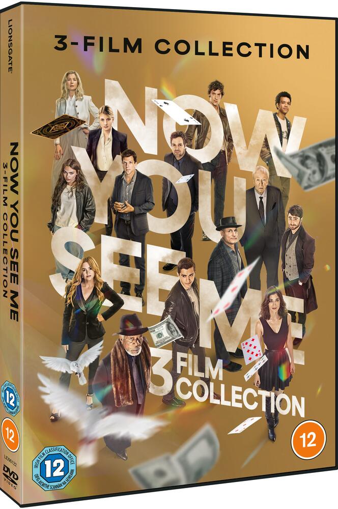 Now You See Me / Now You See Me 2 / Now You See Me 3 - Now You Dont DVD