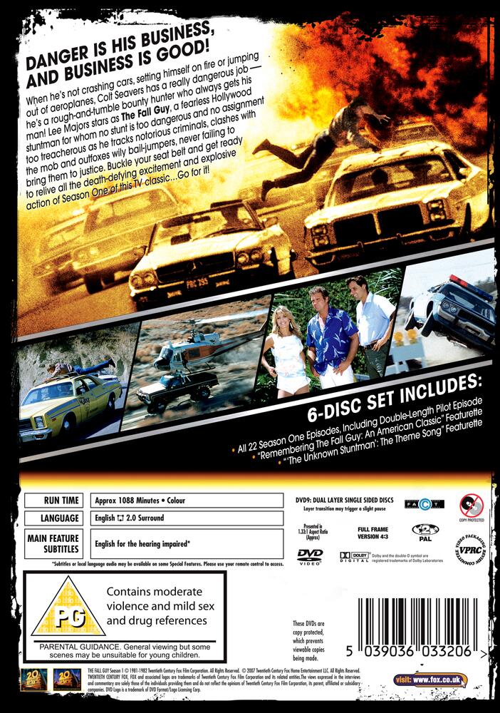 The Fall Guy Season 1 DVD