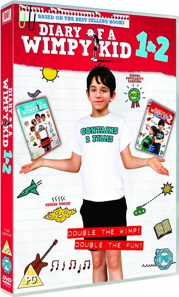 Diary Of A Wimpy Kid / Diary Of A Wimpy Kid 2 - Rodrick Rules DVD