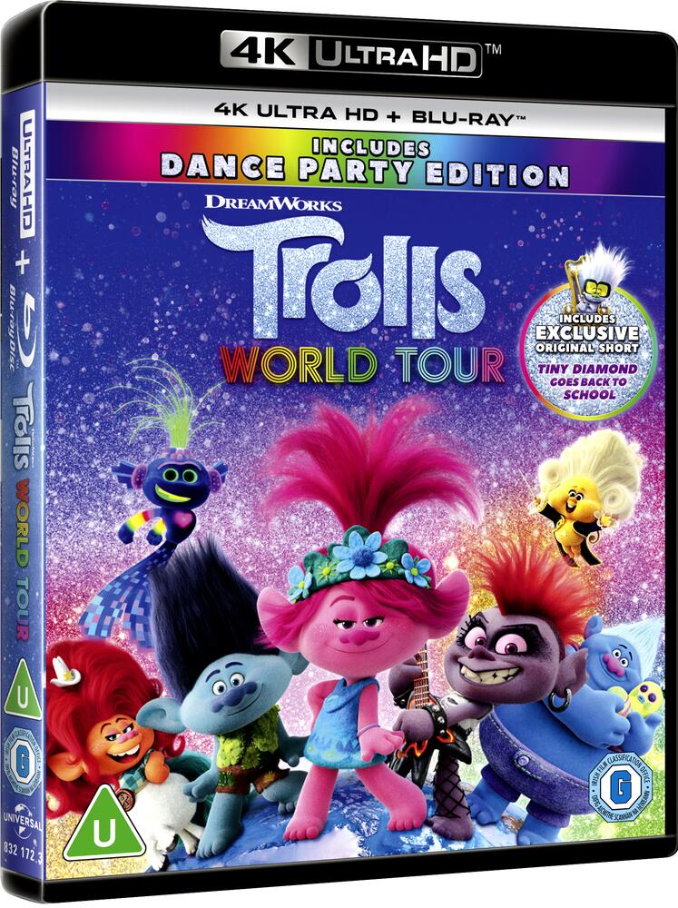 Trolls World Tour 4K Ultra HD + Blu-Ray