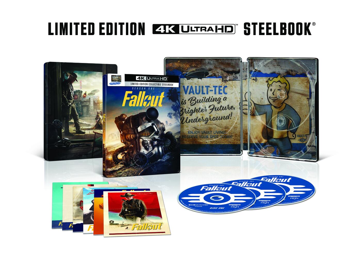 Fallout Season 1 Limited Edition Steelbook 4K Ultra HD