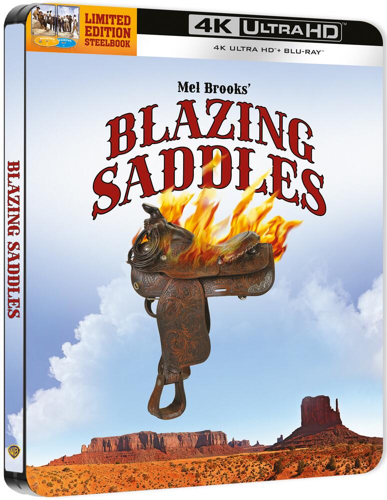 Blazing Saddles Limited Edition Steelbook 4K Ultra HD + Blu-Ray