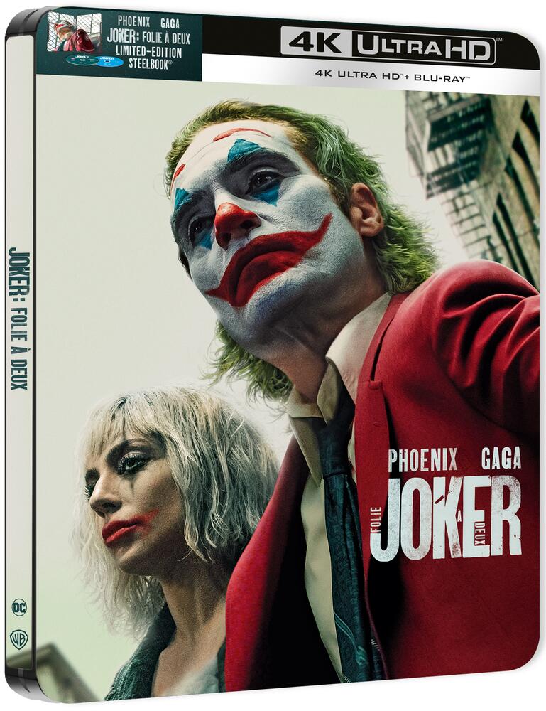 Joker 2 - Folie A Deux Limited Edition Steelbook 4K Ultra HD + Blu-Ray