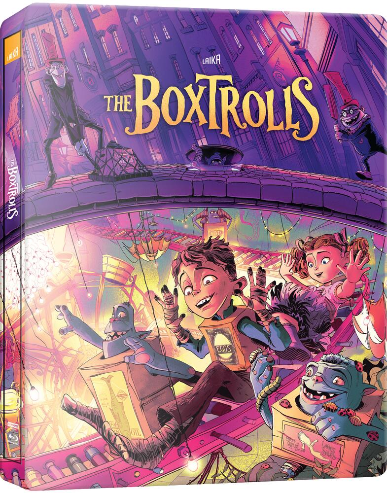 The BoxTrolls Limited Edition Steelbook 4K Ultra HD + Blu-Ray