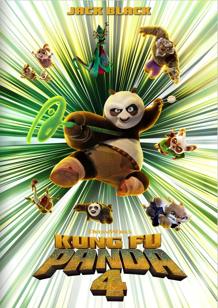 Kung Fu Panda 4 DVD