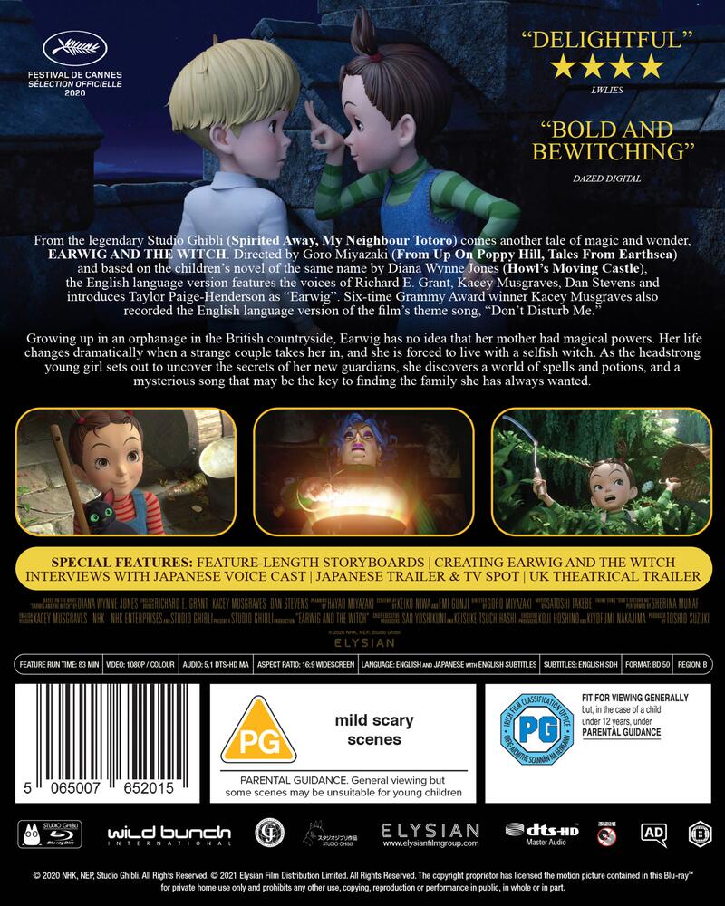 Earwig And The Witch Blu-Ray
