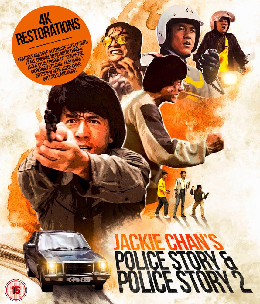 Jackie Chans Police Story &amp; Police Story 2 Blu-Ray