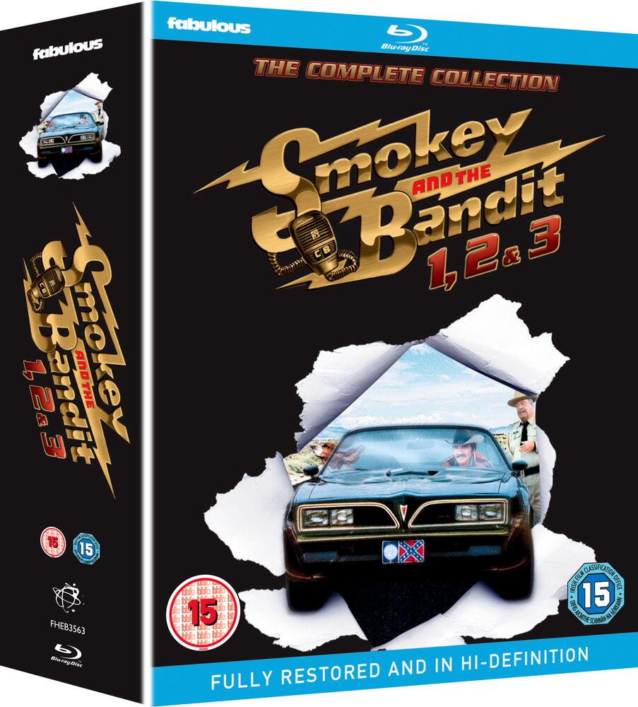 Smokey And The Bandit 1 to 3 Movie Collection Blu-Ray