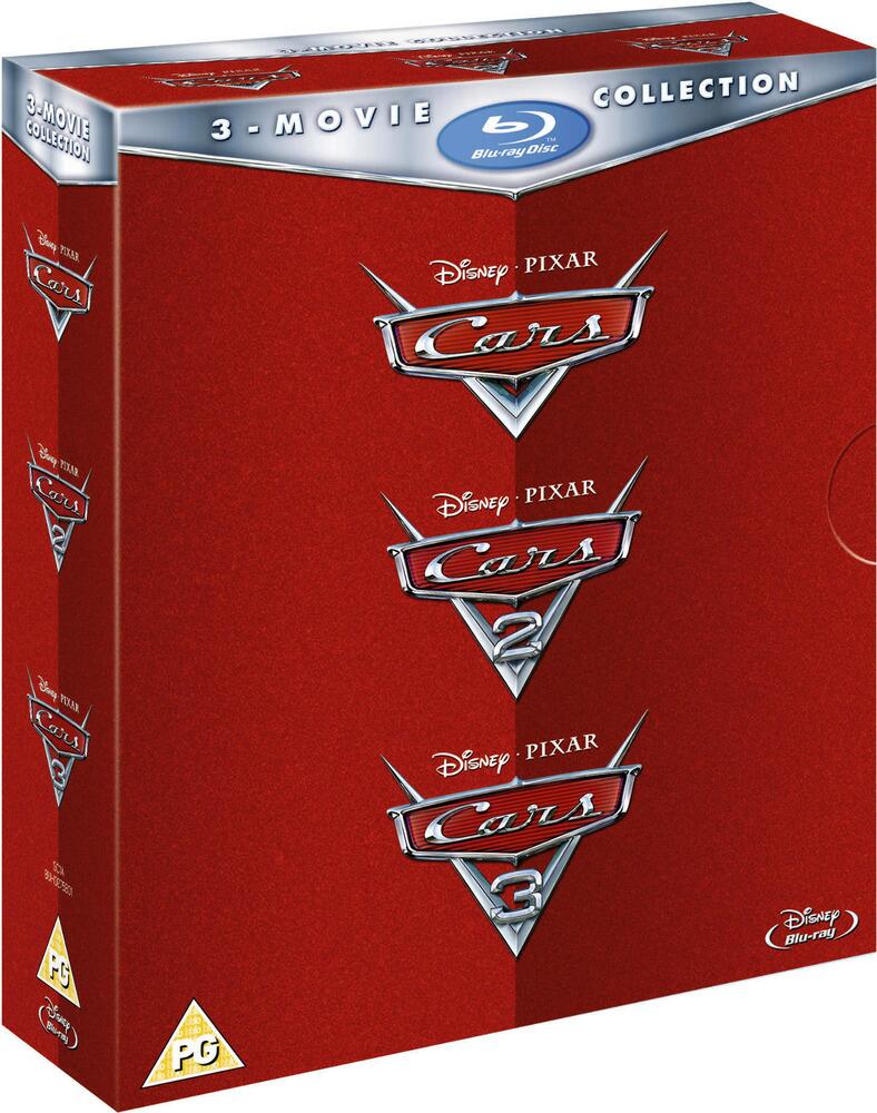 Cars / Cars 2 / Cars 3 Blu-Ray