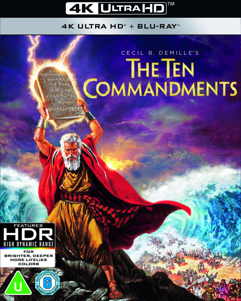 The Ten Commandments 4K Ultra HD + Blu-Ray