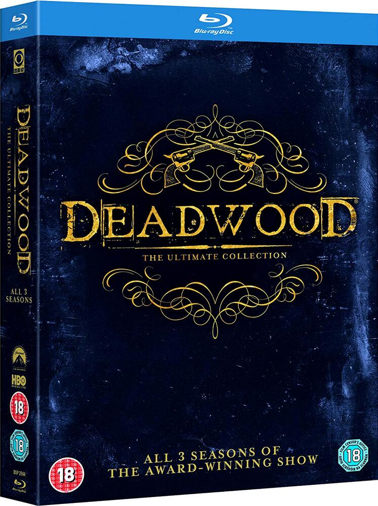 Deadwood Seasons 1 to 3 Complete Collection Blu-Ray