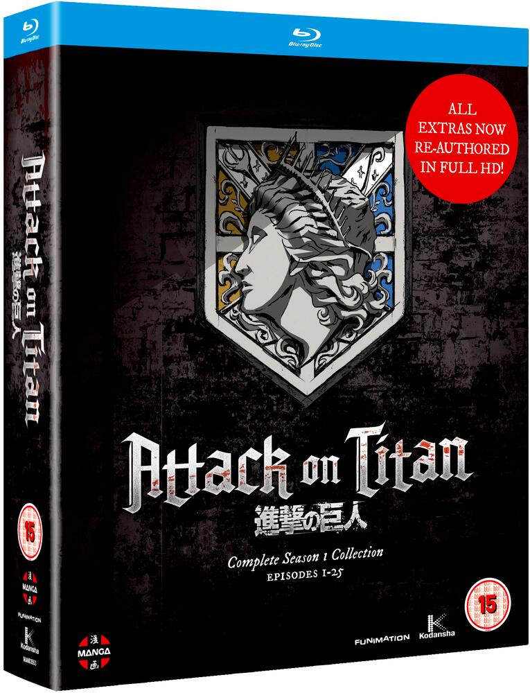Attack On Titan Season 1 Blu-Ray