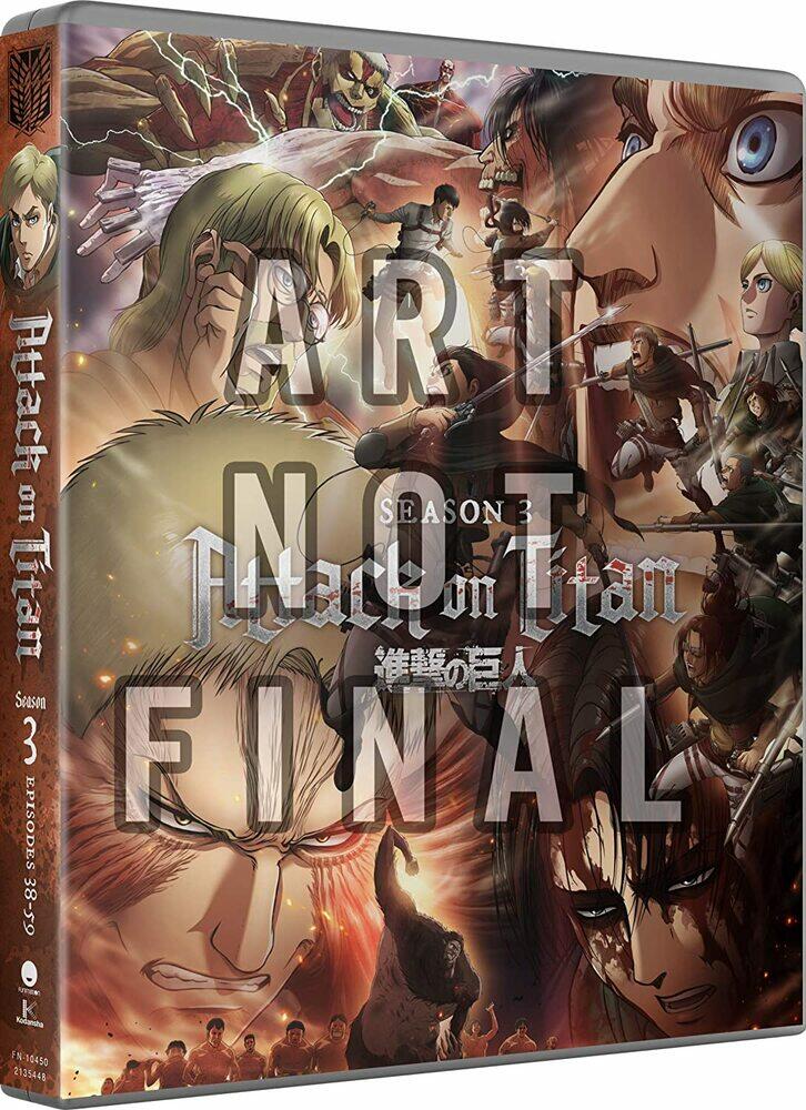 Attack on Titan Complete Season 3 DVD