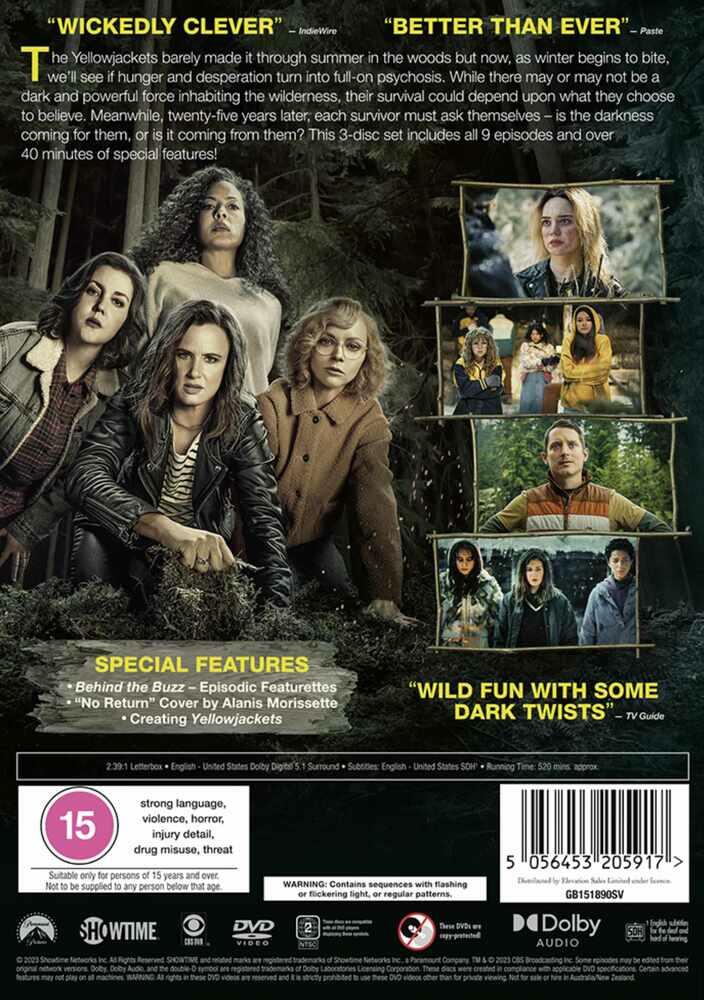 Yellowjackets Season 2 DVD