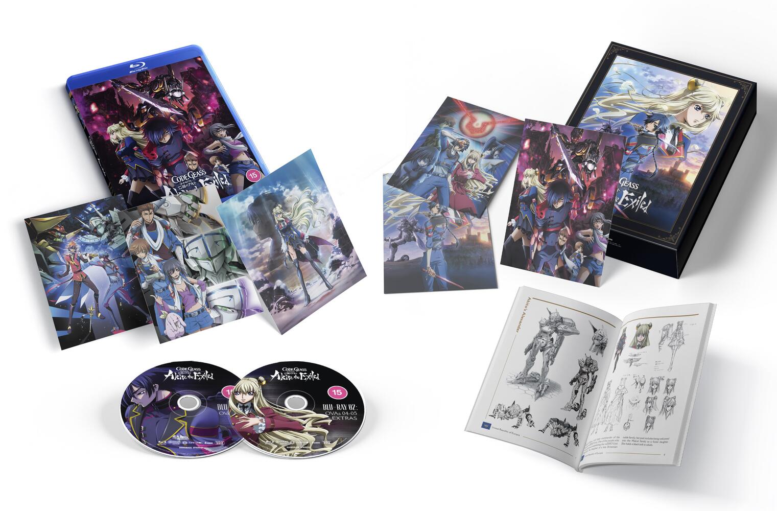 Code Geass - Akito The Exiled OVA Series Limited Edition Blu-Ray