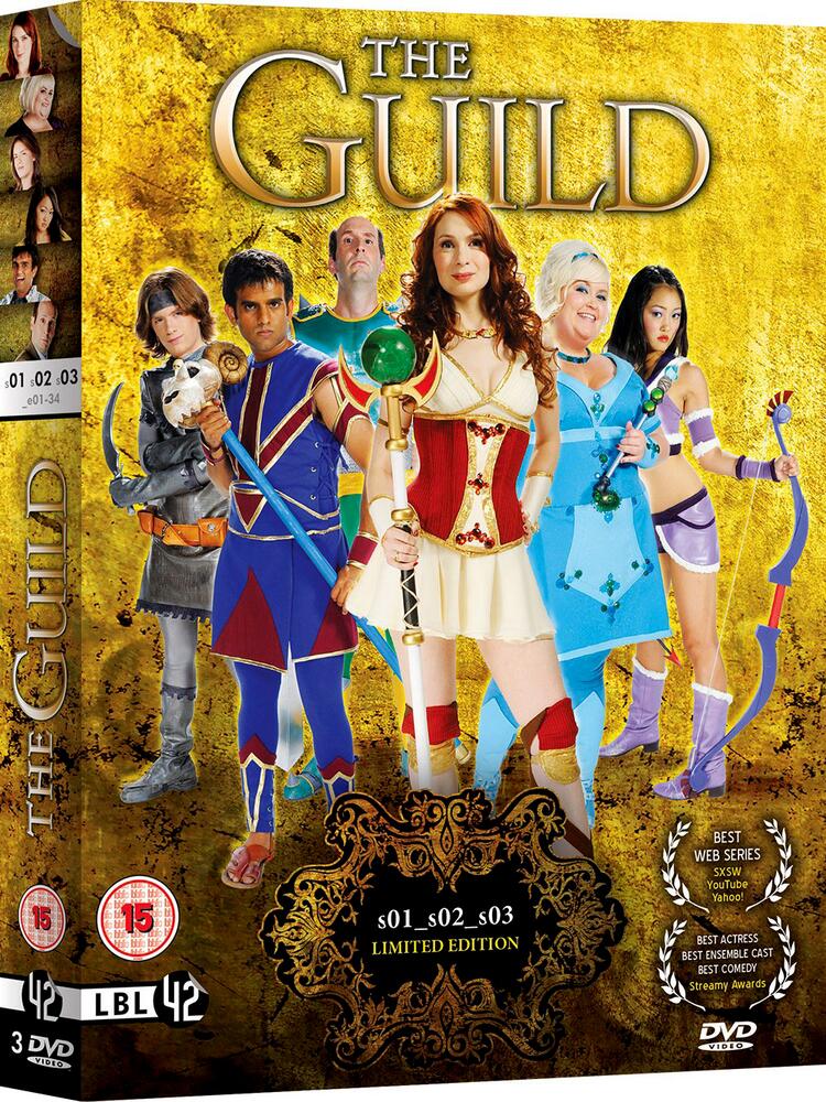 The Guild Seasons 1 to 3 DVD