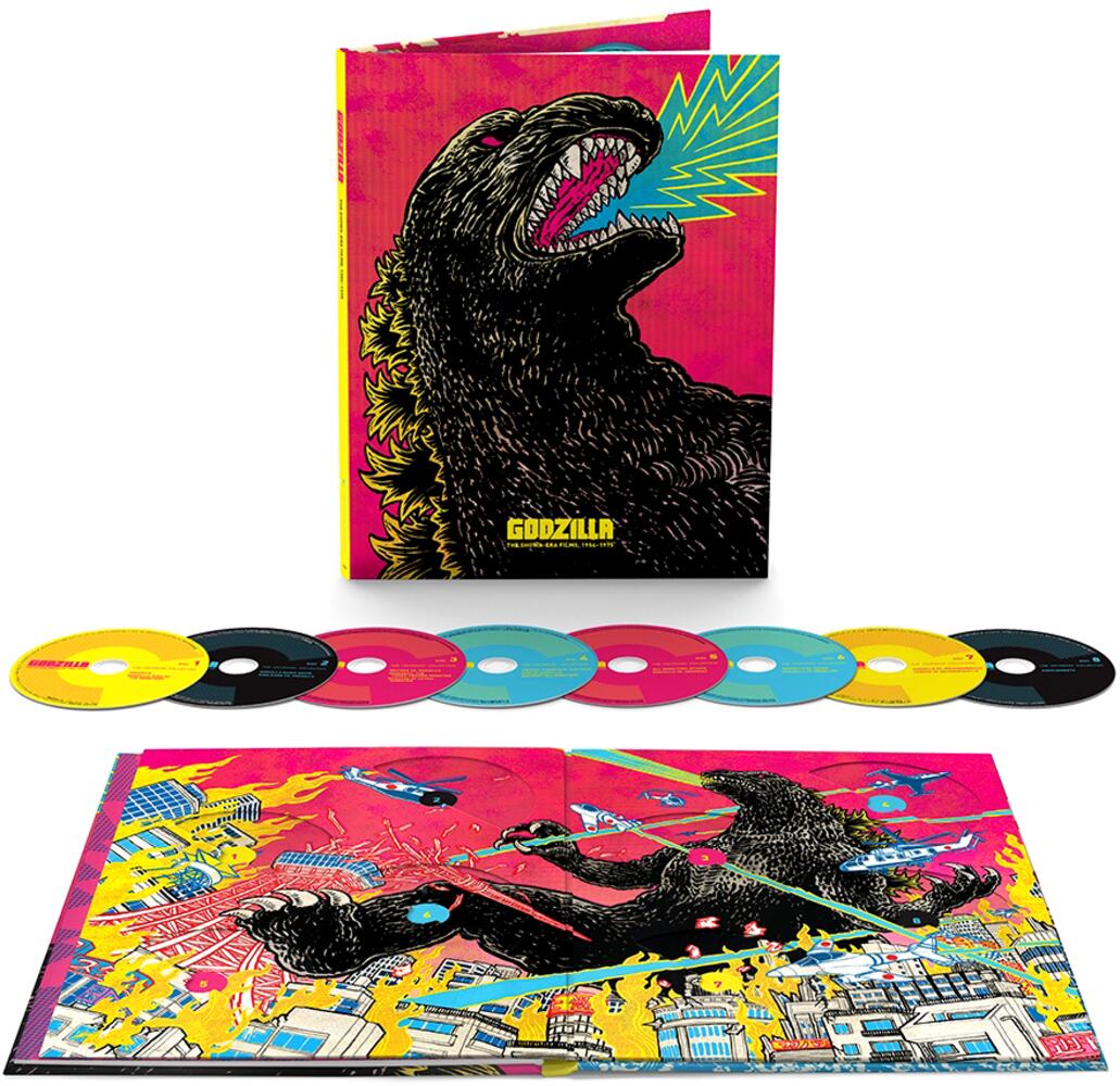 Godzilla - The Showa Films 1954 to 1975 Criterion Collection Blu-Ray