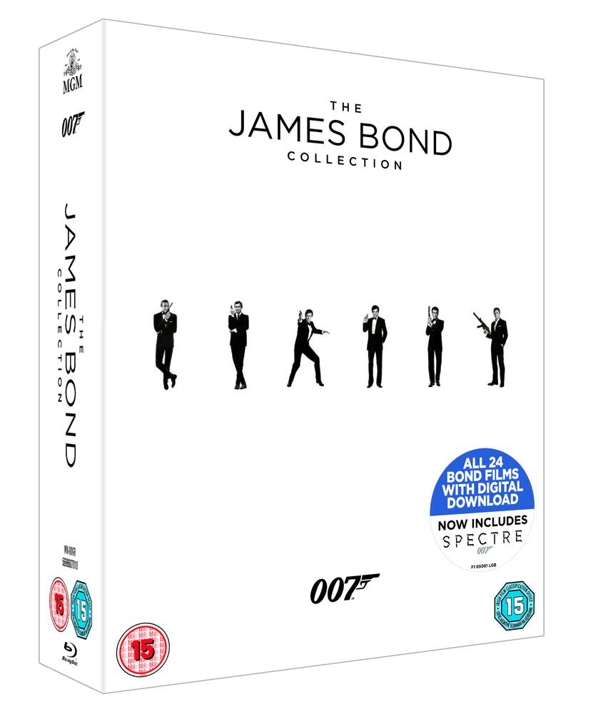 007 James Bond Complete Collection (24 Films) Blu-Ray