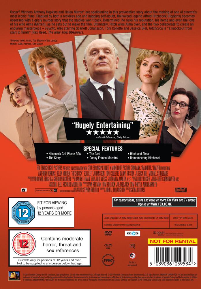 Hitchcock DVD