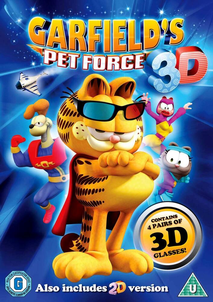 Garfield - Pet Force 3D DVD