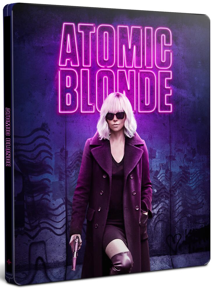Atomic Blonde Limited Edition Steelbook 4K Ultra HD + Blu-Ray