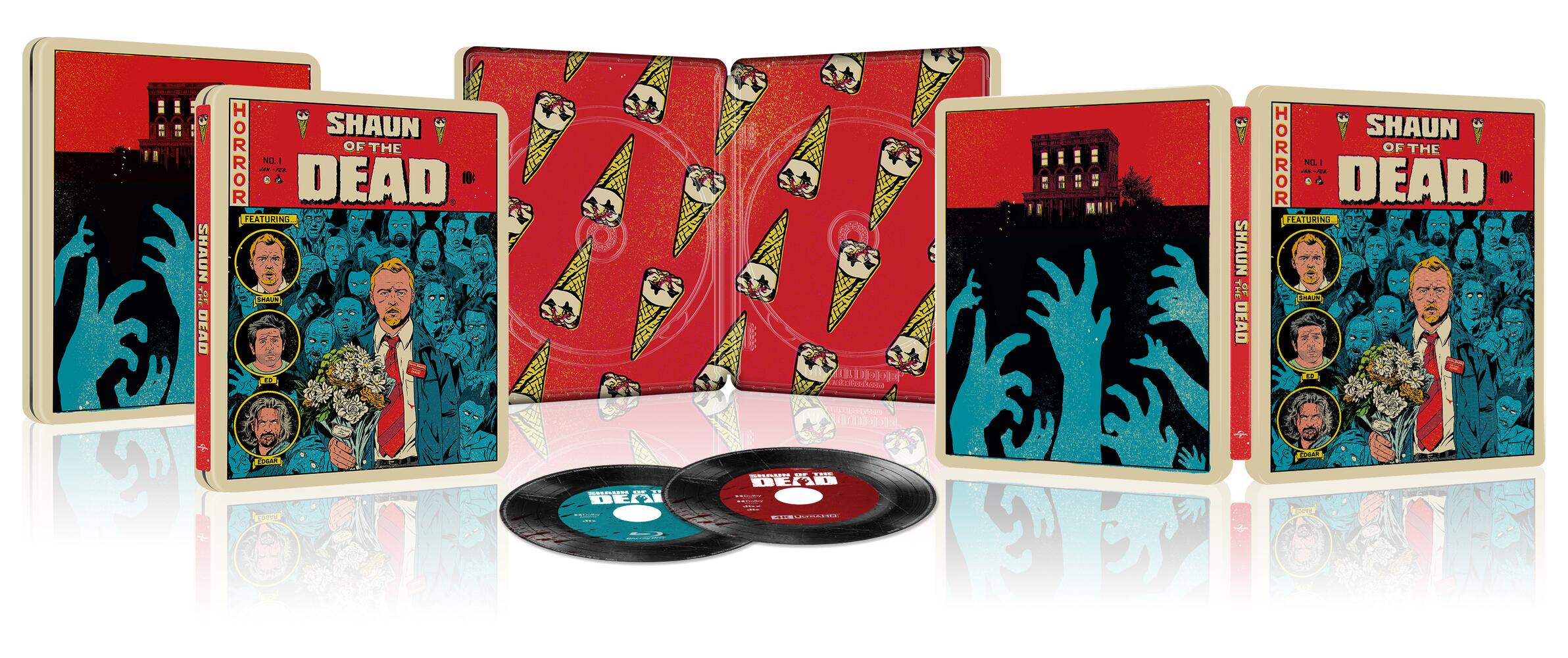 Shaun Of The Dead Limited Edition 4K Ultra HD + Blu-Ray