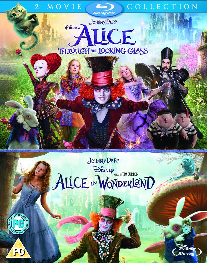 Alice In Wonderland / Alice Through The Looking Glass Blu-Ray