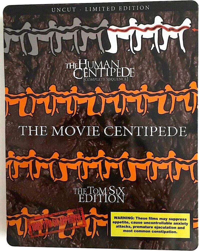 The Human Centipede - The Complete Sequence Steelbook Blu-Ray