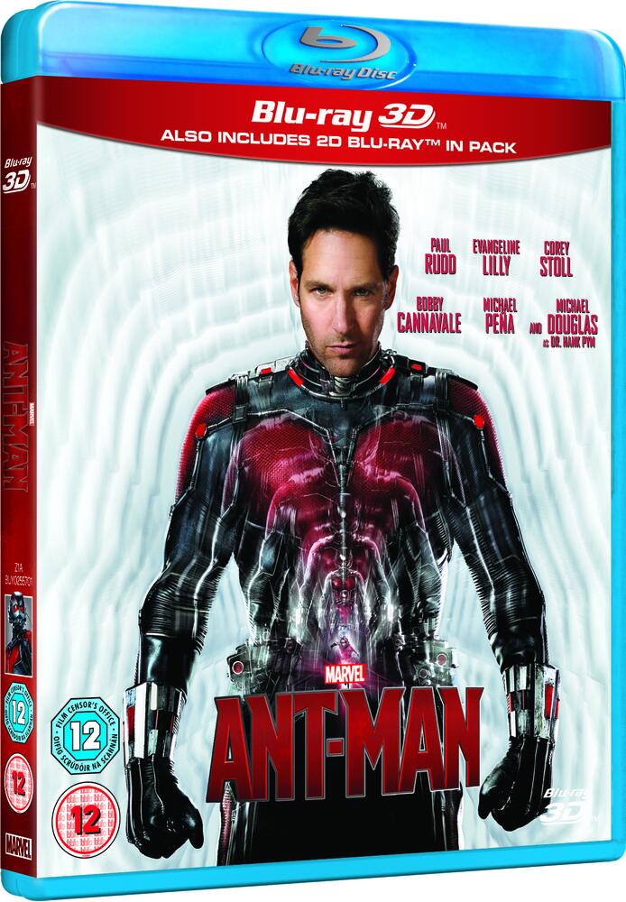 Ant Man 3D+2D Blu-Ray