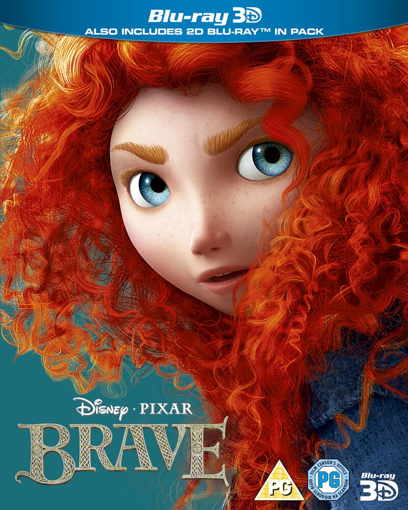 Brave 3D+2D Blu-Ray