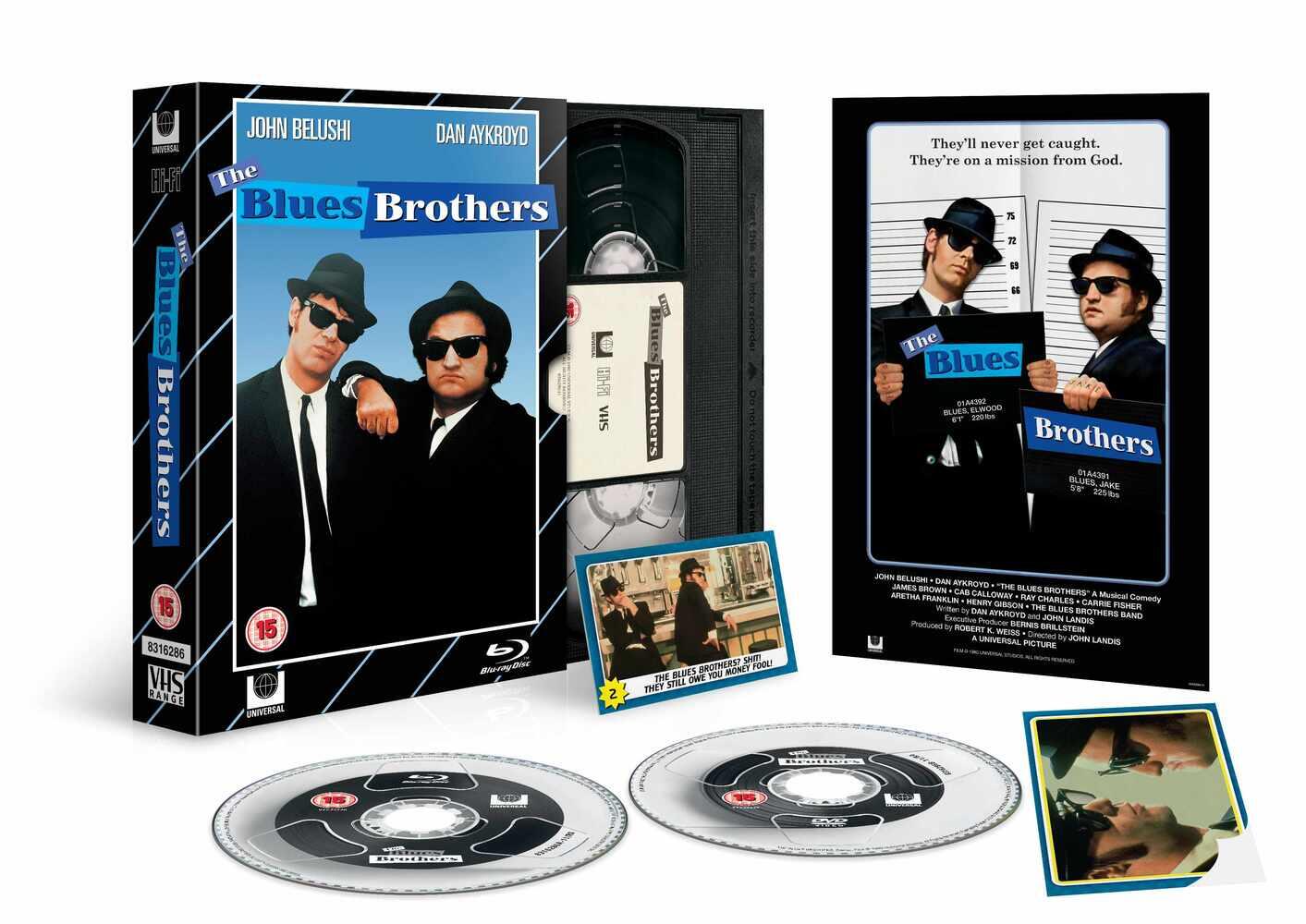 The Blues Brothers - Limited Edition VHS Collection Blu-Ray + DVD