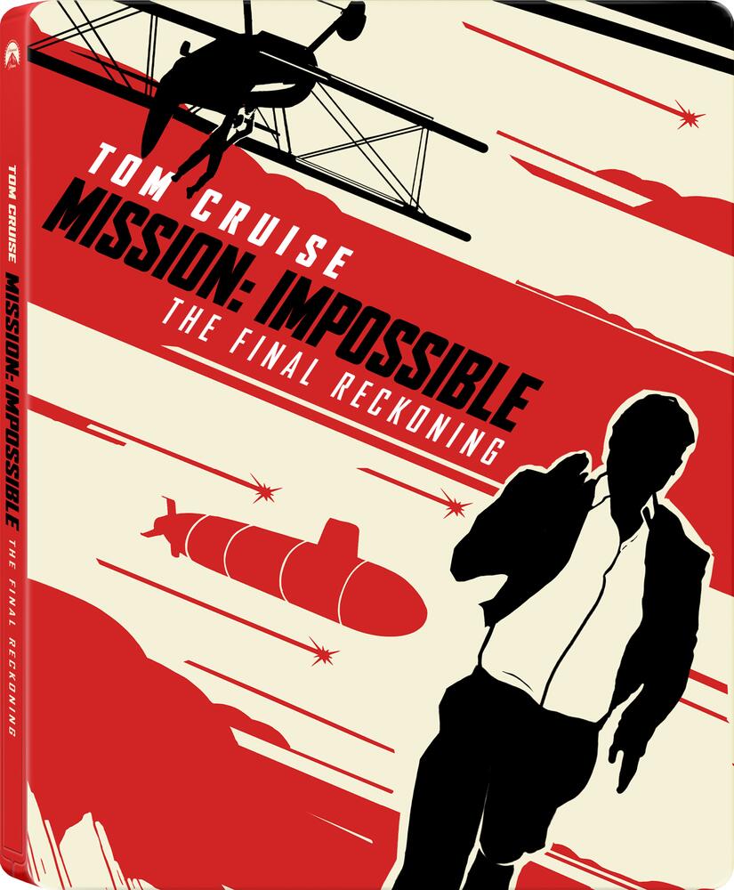 Mission Impossible 8 - The Final Reckoning Limited Edition Steelbook 4K Ultra HD + Blu-Ray